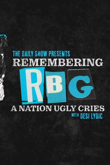 Remembering RBG A Nation Ugly Cries Poster