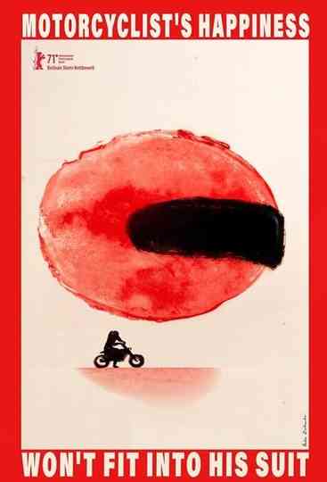 Motorcyclist's Happiness Won't Fit Into His Suit poster