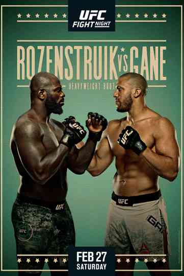 UFC Fight Night 186: Rozenstruik vs. Gane Poster