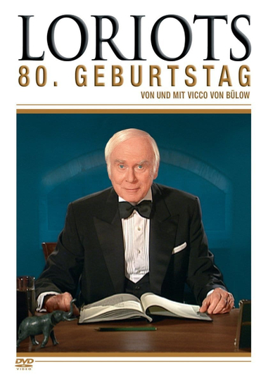 Loriots 80ster Geburtstag Poster