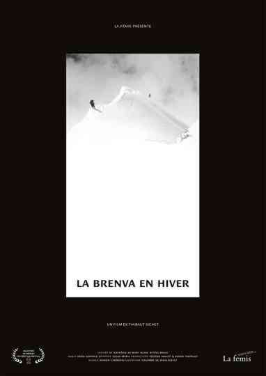 The Brenva in Winter Poster
