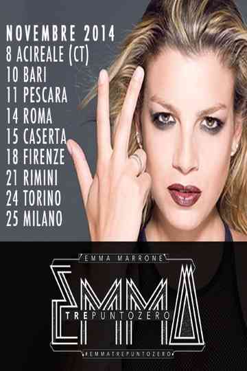Emma Marrone - 3.0 Tour Milano Poster