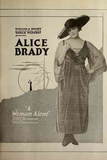 A Woman Alone Poster