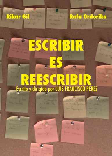 Escribir es Reescribir Poster
