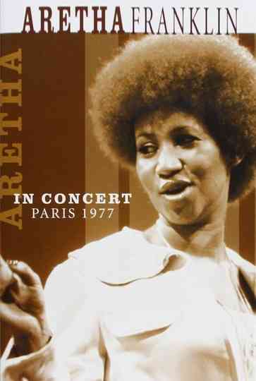 Aretha Franklin - Live in Paris Poster