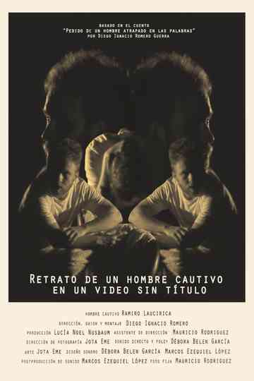 Portrait of a captive man in an untitled video Poster