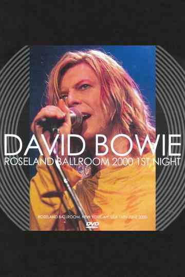 David Bowie Roseland Ballroom NYC Poster