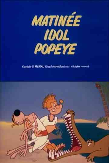 Matinee Idol Popeye Poster