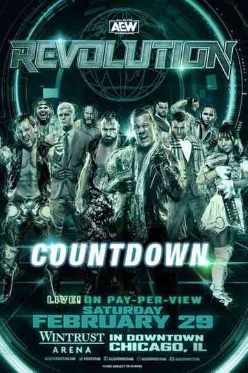 AEW Revolution 2020: Countdown Poster