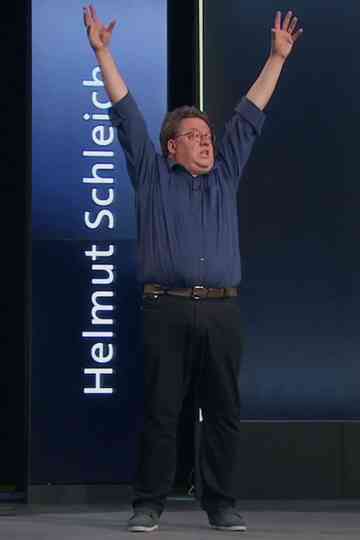 Helmut Schleich Kauf du Sau Poster