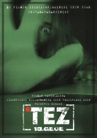 Tez 13 Gece Poster