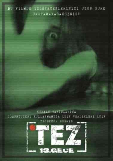 Tez 13 Gece Poster