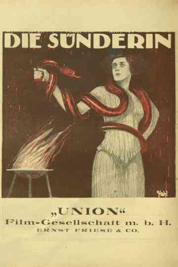 Die Sünderin Poster