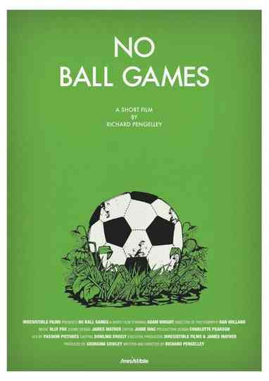 No Ball Games Poster