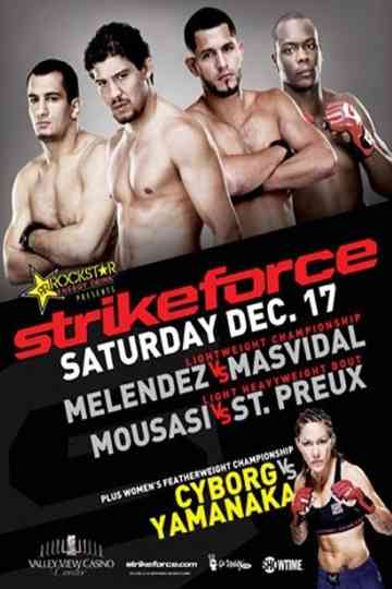 Strikeforce Melendez vs Masvidal poster