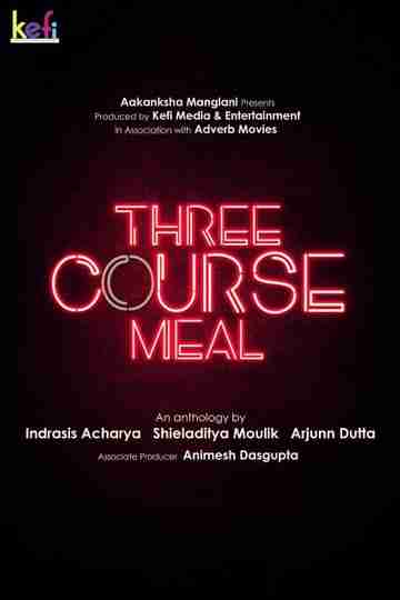 Three Course Meal Poster