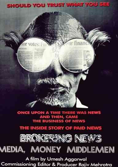 Brokering News Media Money and Middleman Poster
