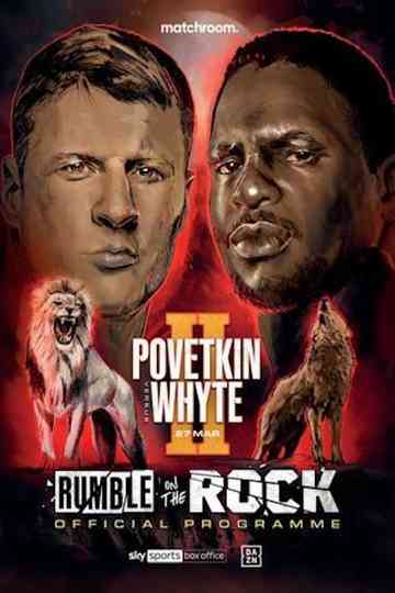 Alexander Povetkin vs Dillian Whyte 2 Poster