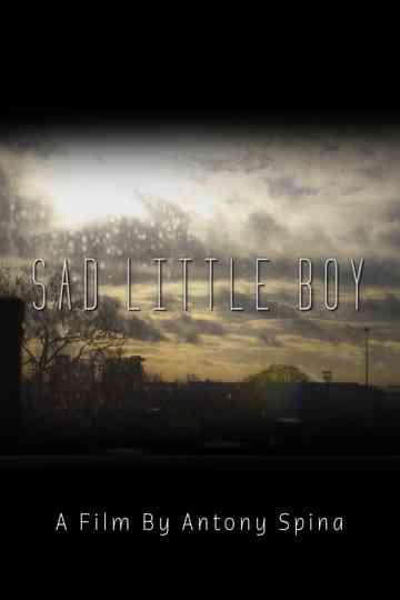 Sad Little Boy Poster
