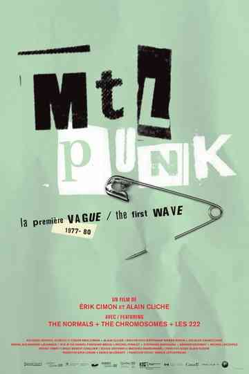 MTL Punk La première vague Poster
