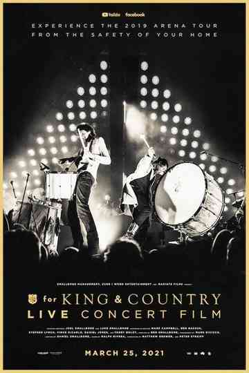 The For King  Country Live Concert Film Poster