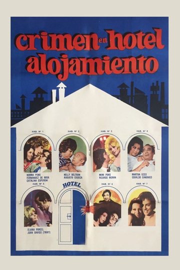 Crimen en el hotel alojamiento Poster