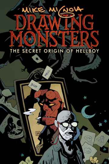 Mike Mignola Drawing Monsters Poster