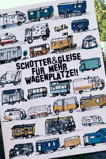 Schotter und Gleise Poster