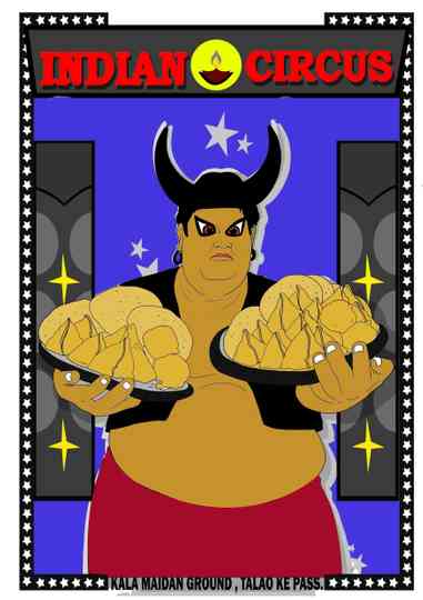 Indian Circus Poster