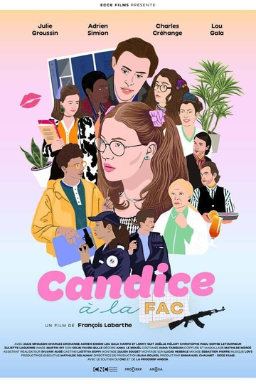 Candice à la fac Poster