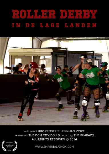 ROLLER DERBY IN THE LOW COUNTRIES Poster