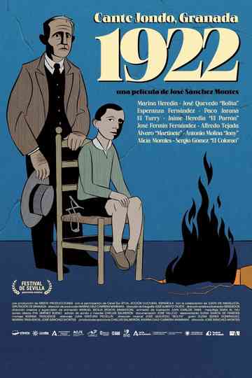 Cante jondo Granada 1922 Poster