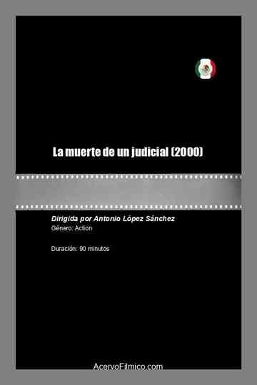 La muerte de un judicial Poster