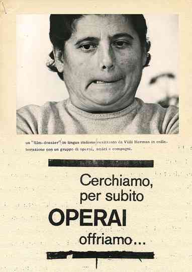 Cerchiamo per subito operai offriamo Poster