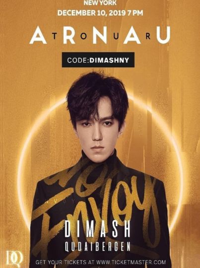 Dimash Kudaibergen  ARNAU Tour in New York