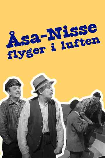Åsa-Nisse flyger i luften Poster