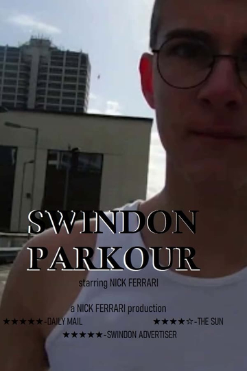 Parkour Chase Swindon Edition Poster