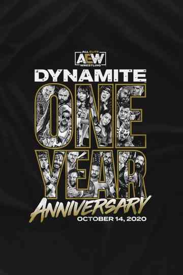 AEW Dynamite Anniversary Show Poster