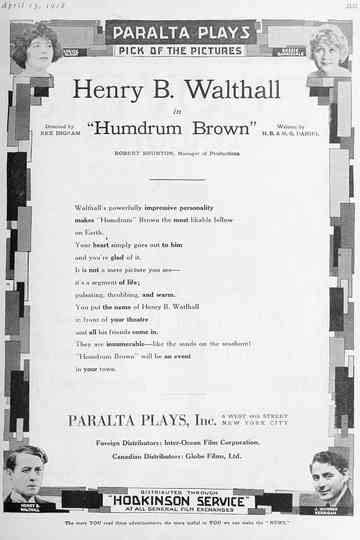 Humdrum Brown Poster