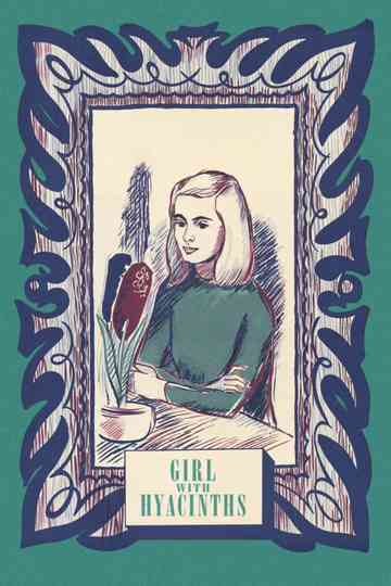 Girl with Hyacinths Poster