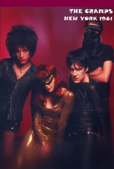 The Cramps Live in New York Poster