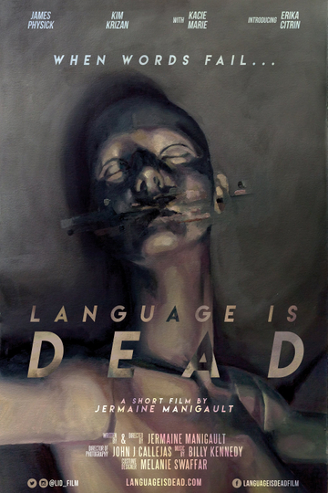 Language is Dead Poster