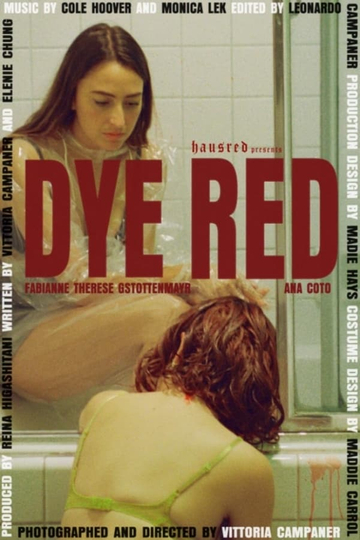 Dye Red Poster