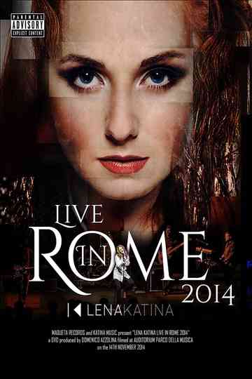 Lena Katina Live in Rome 2014 Poster