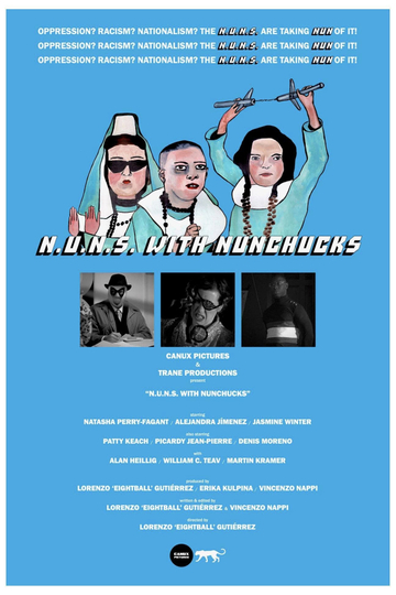 NUNS with Nunchucks Poster