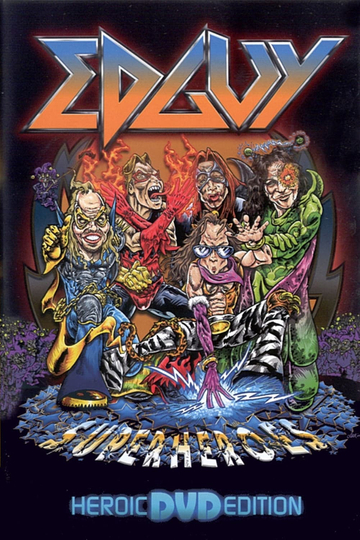 Edguy Superheroes Poster