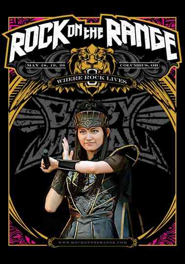 BABYMETAL - Live At Rock on The Range 2018 Poster