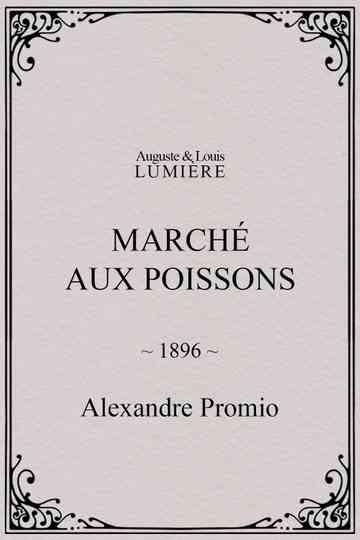 Marché aux poissons poster