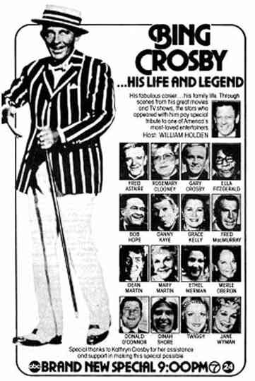 Bing Crosby His Life and Legend Poster