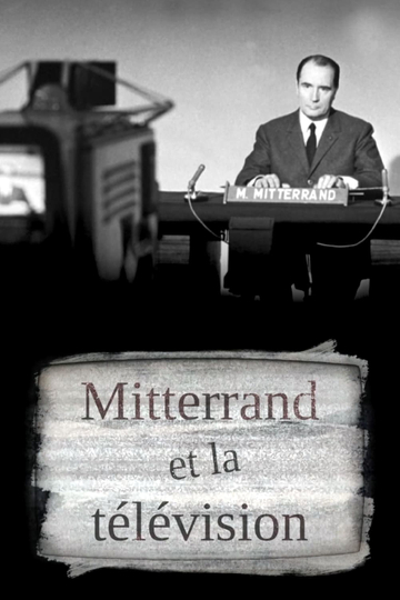 Mitterrand et la télé Poster